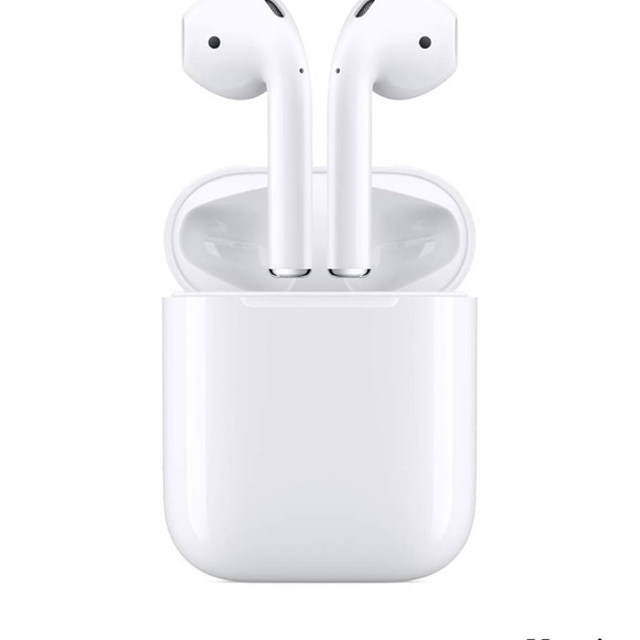 Wireless White Earbuds with Charging Case